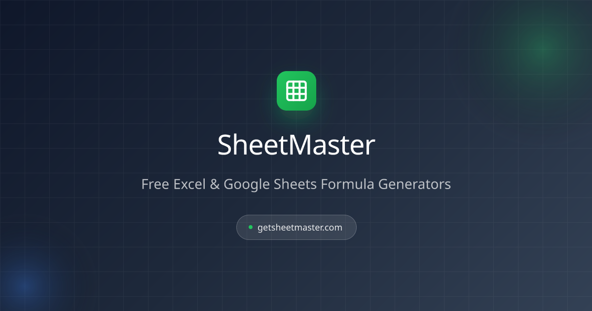 SheetMaster